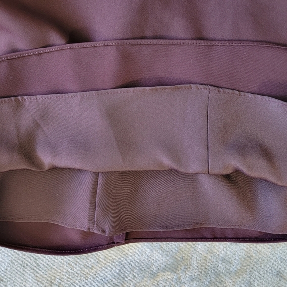 NWT REISS Dress Burgandy Cocktail Dress Daze Chain Detail Party Size 8 - Picture 11 of 16